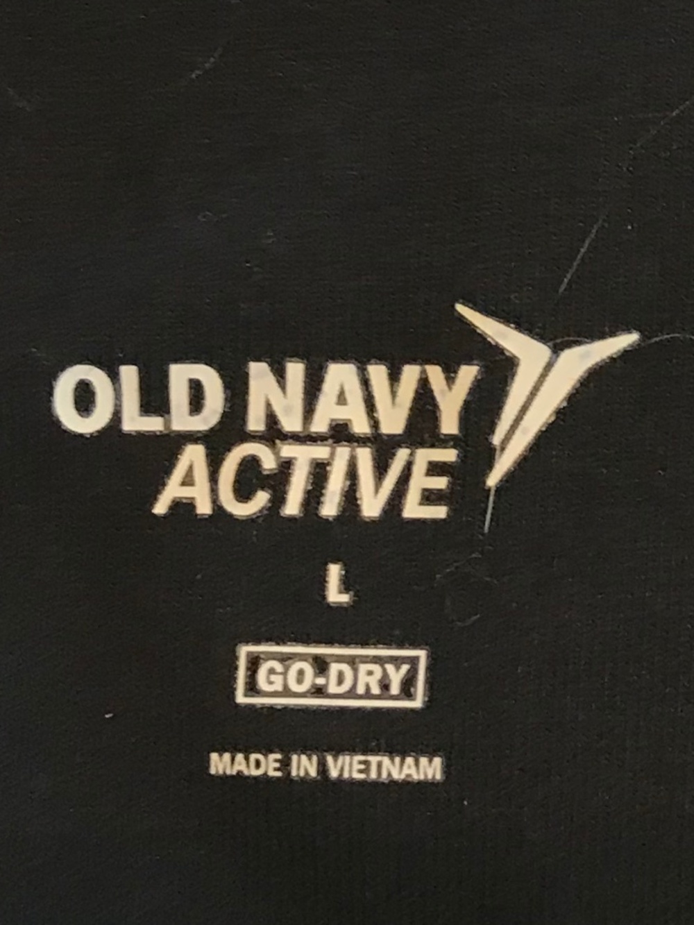 Old Navy Active go-dry capri-length black athletic leggings (L) - Picture 3 of 13